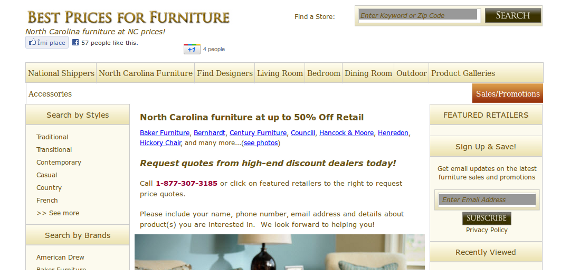 Best Prices for Furniture