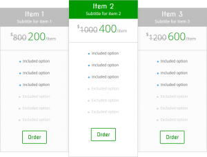 Striked price in Divi Pricing Table module